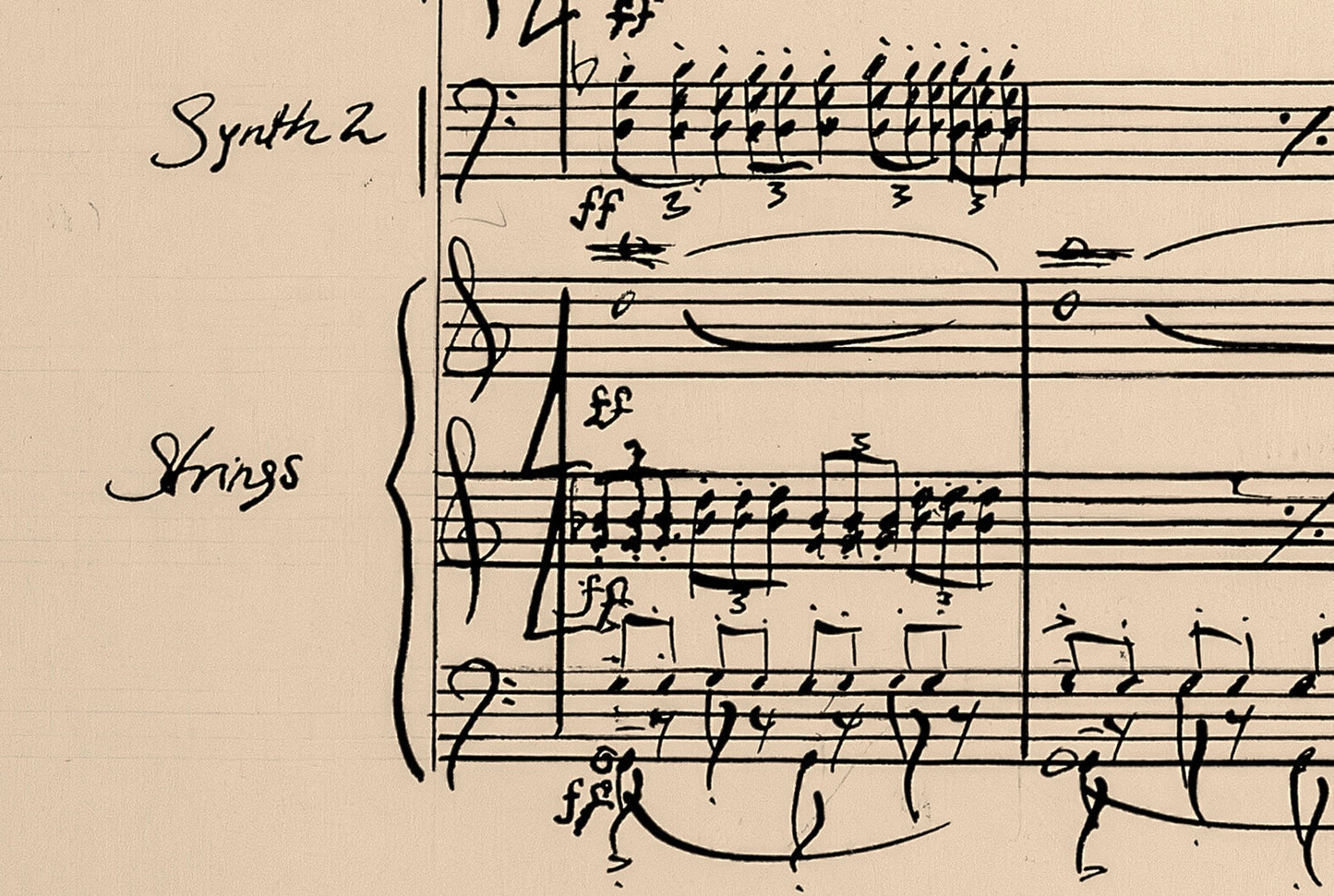 Memoria - Score Autograph Print (LIMITED EDITION)